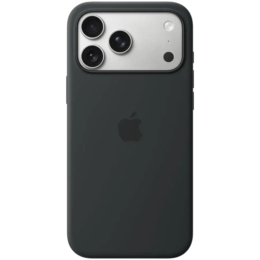 Apple Чохол силіконовий з MagSafe Чорний для iPhone 17 Pro Max