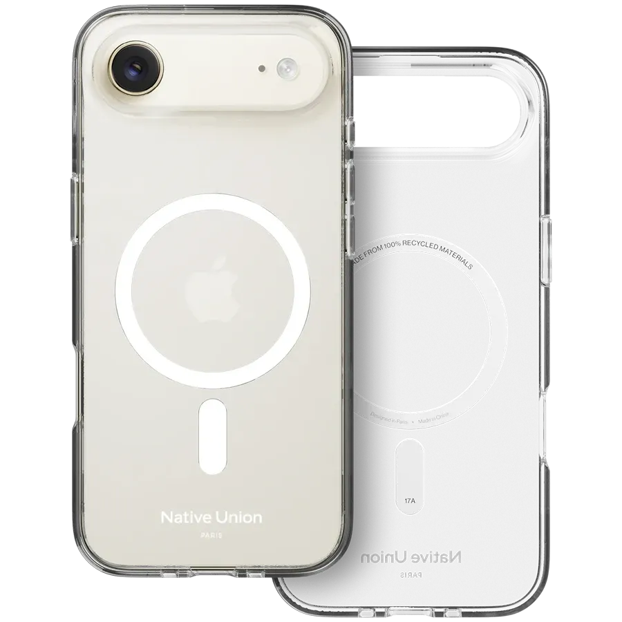 NATIVE UNION Protective Case (RE)CLEAR თან MagSafe Transparent for iPhone Air