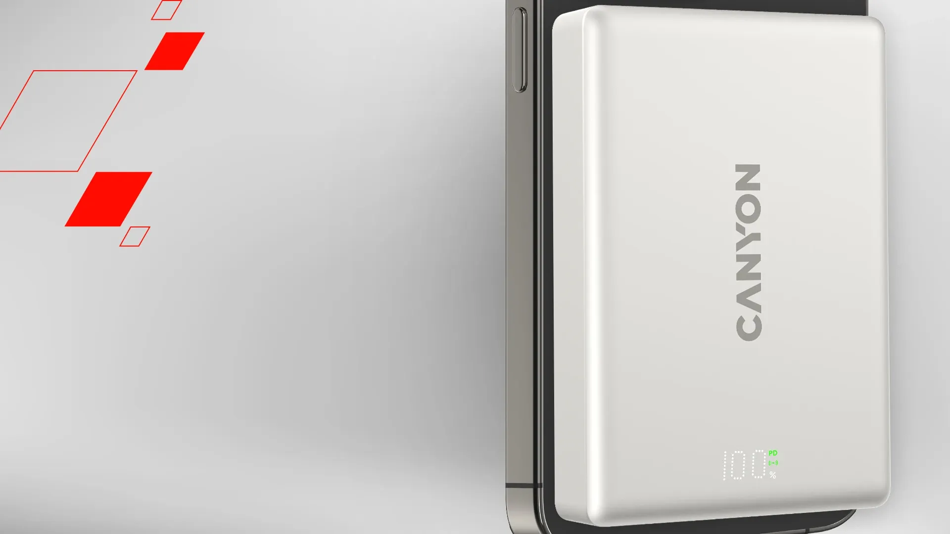 Model Power 511 Магнитна безжична преносима батерия OnPower 511 - CANYON