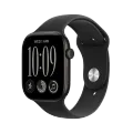 Apple Watch Series 12 GPS,  Черный спортивный ремешок, S/M, 42мм, Чёрный – photo 1