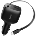BELKIN Автомобильный адаптер 2*USB/USB-C, 75 Вт – photo 4
