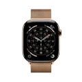 Apple Watch Series 11 GPS + Cellular,  Gold Milanese Loop, M/L, 46mm, Gold Titanium – photo 2