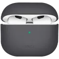 UNIQ Чехол LINO Liquid  Тёмно-серый для AirPods (Gen. 3) – photo 1