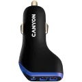 CANYON Автомобильный адаптер C-08 3*USB/USB-C, 18 Ват – photo 1