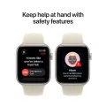 Apple Watch SE GPS Gen.3,  Sand Sport Band, M/L, 44mm, Starlight – photo 6