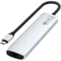 SATECHI Slim 7 Multiport, Silver – photo 3