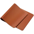 SATECHI Vegan-Leather Premium Desk Mat, Brown – photo 1