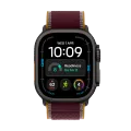 Apple Watch Ultra 4, 49мм, Ремешок с петлёй "Burgundy", S/M, Чёрный – photo 2