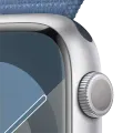 Apple Watch Series 9 GPS,  Winter Blue Sport Loop, 45мм, Серебристый – photo 3
