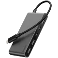 BELKIN 5-Port USB-C Hub with Dual USB-C Ports, Space Gray – photo 4