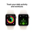 Apple Watch SE GPS Gen.3,  Starlight Sport Band, S/M, 40mm, Starlight – photo 6