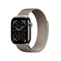 Apple Watch Series 11 GPS + Cellular,  Natural Milanese Loop, 42мм, Natural Titanium – photo 1