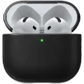 Чехол NOMAD Modern Leather с MagSafe для AirPods (Gen.4), Чёрный – photo 1