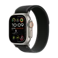 Apple Trail Loop - Natural Titanium Finish Ремешок для Apple Watch 44/45/46/49 mm, Размер S/M, Чёрный – photo 2