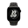 Apple 40mm Nike Sport Band - S/M & M/L for Apple Watch 38/40/41 mm, Size M/L, Midnight Black – photo 2