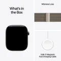 Apple Watch Series 12 GPS + Cellular,  Миланский сетчатый браслет, S/M, 46мм, Natural Titanium – photo 7