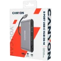 Многопортовый адаптер CANYON DS-14 USB-C 8-в-1, Тёмно-серый – photo 2