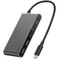BELKIN 5-Port USB-C Hub with Dual USB-C Ports, Space Gray – photo 2