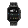 Apple Milanese Loop Білезік үшін Apple Watch 44/45/46/49 mm, Өлшемі S, Қара – photo 2
