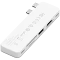 Multiport adapter Satechi Snap USB‑С 6-in-1 MacBook Neo üçün, Gümüş – photo 4