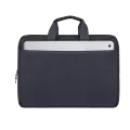 RIVA CASE Сумка Central  Чёрная для MacBook 15/Ноутбук до 15.6" – photo 4