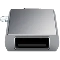 Adapter SATECHI Pro Slim USB-C - USB, Space Grey – photo 2