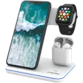 CANYON WS-302 Wireless Charger to USB Type C (1.2m), 15, White – photo 1