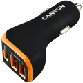 CANYON Автомобильный адаптер C-08 3*USB/USB-C, 18 Вт – photo 1