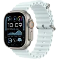 Apple Ocean Band - Natural Titanium Finish Ремешок для Apple Watch 44/45/46/49 mm, Ice Blue – photo 2