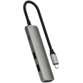 SATECHI Slim 4 Multiport, Space Gray – photo 1