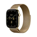 Apple Watch Series 12 GPS + Cellular,  Burgundy Sport Band, M/L, 46мм, Radiant Gold – photo 1