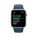 Apple Watch SE GPS Gen.2 (2023), 44մմ, Արծաթագույն, Storm Blue Sport Band, S/M – photo 6