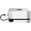 Подставка и хаб SATECHI для Mac Mini M4 с корпусом для SSD, Серебристый – photo 4