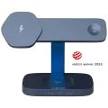 CANYON WCS-310 Wireless Charger to USB Type C (1.2մ), 15, Dark Grey/Blue – photo 1