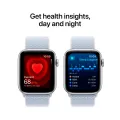 Apple Watch SE GPS Gen.2 (2024),  Blue Cloud Sport Loop, 40մմ, Արծաթագույն – photo 5