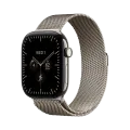 Apple Watch Series 12 GPS + Cellular,  Міланський сітчастий браслет, M/L, 46mm, Natural Titanium – photo 1