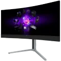 |РК|Монітор LCD LORGAR(34", 3440x1440, VA{[MiniLED][Compatible with AMD FreeSync Technology/G-Sync]}, 4 000 : 1, 1 000 000 : 1(DCR), 178/178, 1ms, DisplayPort/HDMI 2.1/USB (A)/USB (B)/USB (C)/Навушники, MM) Чорний/Молочно-сірий – photo 3
