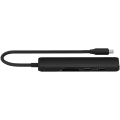 SATECHI 6-in-1 USB-C Slim Multiport Adapter, Чёрный – photo 1