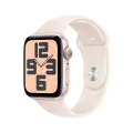 Apple Watch SE GPS Gen.2 (2024), 44մմ, Smartphone - Starlight, Starlight Sport Band, S/M – photo 1