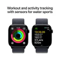Apple Watch Series 10 GPS 46mm Jet Black Aluminium Case with Ink Sport Loop, Model A2999 – photo 4