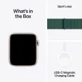 Apple Watch SE GPS Gen.2 (2024),  Lake Green Sport Loop, 40mm, Starlight – photo 7