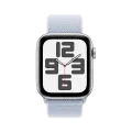 Apple Watch SE GPS Gen.2 (2024),  Blue Cloud Sport Loop, 40մմ, Արծաթագույն – photo 2