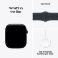 Apple Watch Series 12 GPS + Cellular,  Navy Blue Sport Band, M/L, 42мм, Night Blue – photo 7