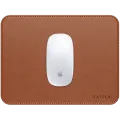 SATECHI Vegan-Leather Premium Mouse Pad, Brown – photo 2