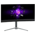 |РК|Монітор LCD LORGAR(34", 3440x1440, VA{[MiniLED][Compatible with AMD FreeSync Technology/G-Sync]}, 4 000 : 1, 1 000 000 : 1(DCR), 178/178, 1ms, DisplayPort/HDMI 2.1/USB (A)/USB (B)/USB (C)/Навушники, MM) Чорний/Молочно-сірий – photo 4