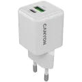 CANYON Адаптер питания CU20AC 2*USB/USB-C USB Тип C, USB Тип A, 20 Вт – photo 1