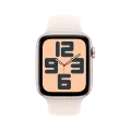 Apple Watch SE GPS Gen.2 (2024), 40mm, Smartphone - Starlight, Starlight Sport Band, S/M – photo 2