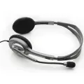 LOGITECH H110 Headset, Gray/Silver – photo 2