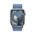 Apple Watch Series 9 GPS,  Winter Blue Sport Loop, 45мм, Серебристый – photo 2