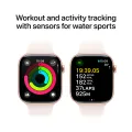 Apple Watch Series 10 GPS 46mm Rose Gold Aluminium Case with Light Blush Sport Band - S/M, Model A2999 – photo 4